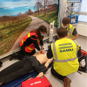 image Simulation arrêt cardiaque adulte