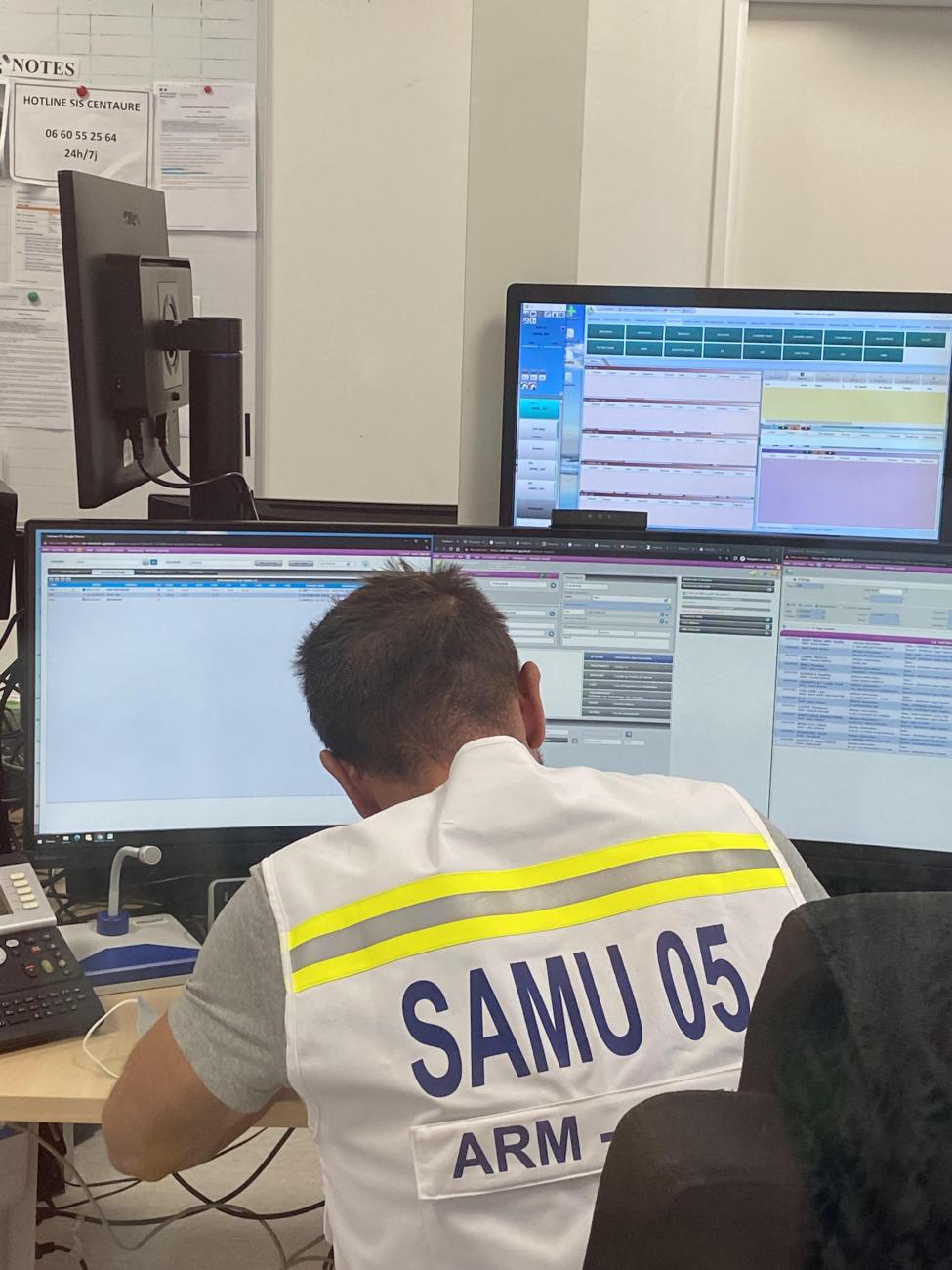 Simulation d'appels d'urgences ARM et opérateurs CODIS